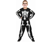 Costume for child Skeleton (jumpsuit), size 120/130 cm